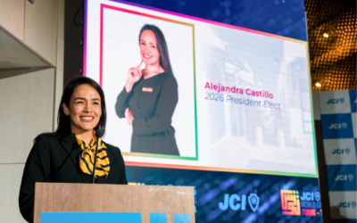 2026 JCI President, Alejandra Castillo: “There is something powerful that lives in the mind of a woman: persistence—the stubborn determination to reach her objective.”